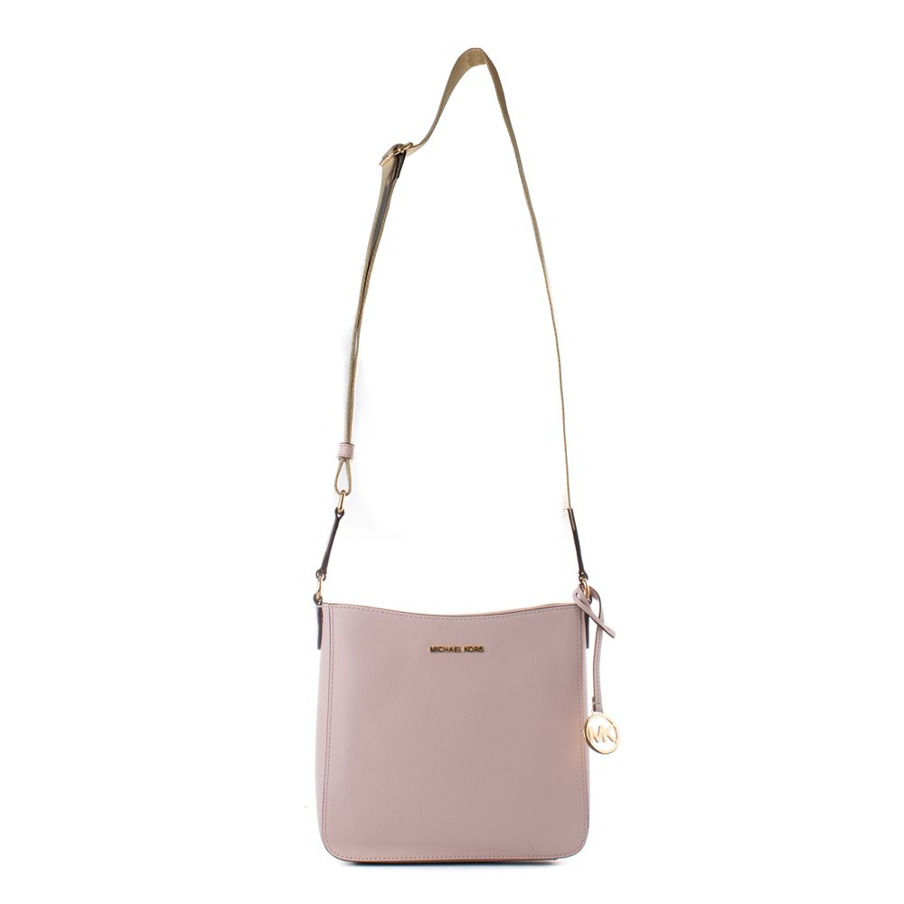 Michael Kors - Sleek Canvas Jet Set Travel Shoulder Bag - Powder Blush Michael Kors