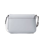 Michael Kors - Polished Leather Structured Shoulder Bag - White Michael Kors