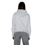 Calvin Klein Jeans - Minimalist Cotton Blend Regular Fit Pullover Hoodie - White Calvin Klein Jeans