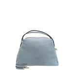 Baldinini Trend - Structured Pebbled Cowhide Shoulder Clutch Bag - Light Blue Baldinini Trend