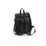 Baldinini Trend - Polished Cowhide Mini Backpack Crossbody - Black Baldinini Trend