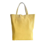 Baldinini Trend - Textured Bicolor Cowhide Tote Bag - Yellow Baldinini Trend