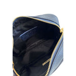 Baldinini Trend - Textured Cowhide Crossbody Bag with Fringe - Blue Baldinini Trend