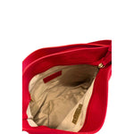 Baldinini Trend - Structured Textured Leather Shoulder Bag With Gold Hardware - Red Baldinini Trend