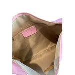 Baldinini Trend - Soft Pebbled Leather Knotted Strap Shoulder Clutch - Pink Baldinini Trend