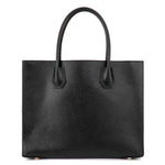 Michael Kors - Structured Textured Top Handle Tote Bag - Black Michael Kors
