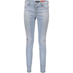 Just Cavalli - Edgy Distressed Skinny Jeans - Light Blue Just Cavalli