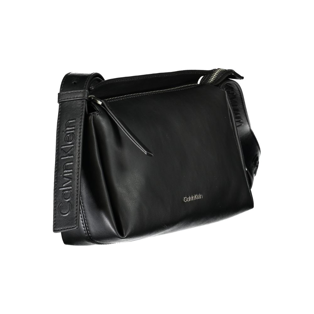 Calvin Klein - Minimalist Recycled Polyester Shoulder Bag - Black Calvin Klein