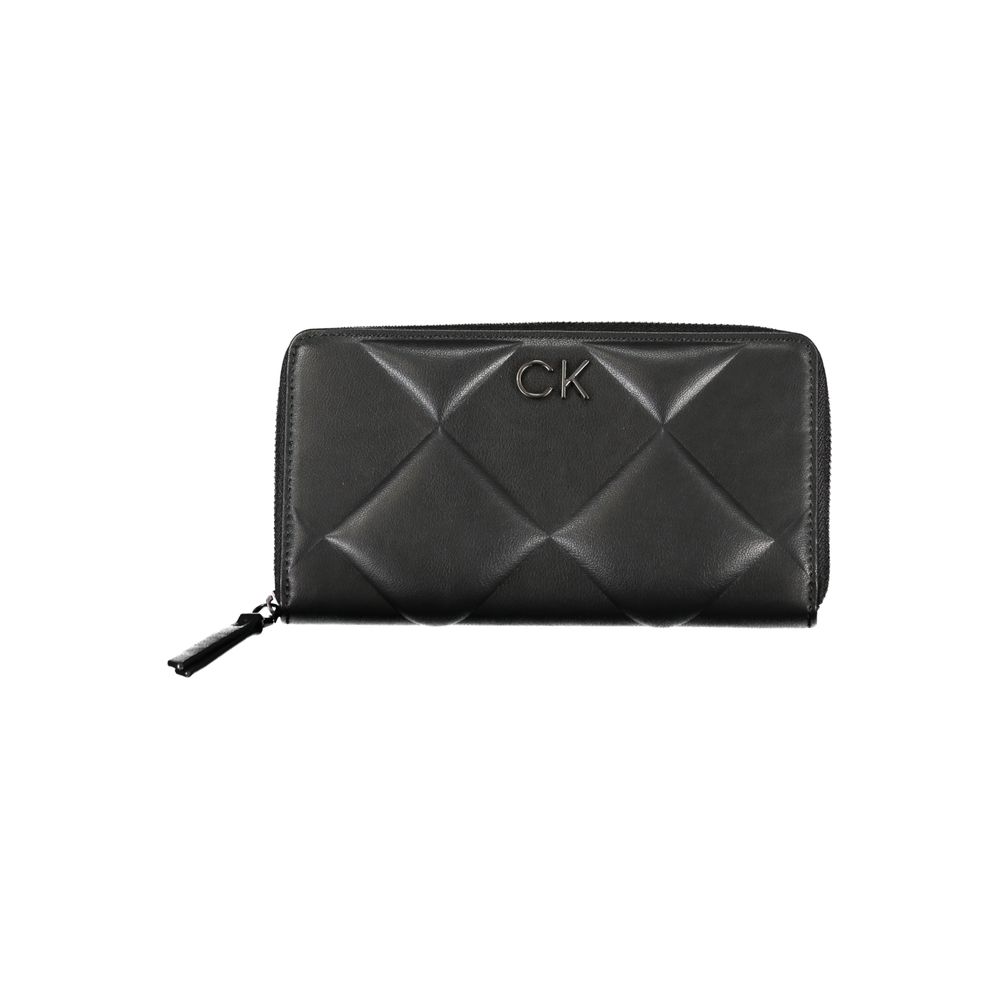 Calvin Klein - Sleek Quilted RFID Blocking Wallet - Black Calvin Klein