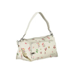 Desigual - Playful Floral Textured Polyethylene Handbag - White Desigual