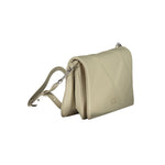Calvin Klein - Polished Quilted Adjustable Shoulder Bag - Beige Calvin Klein