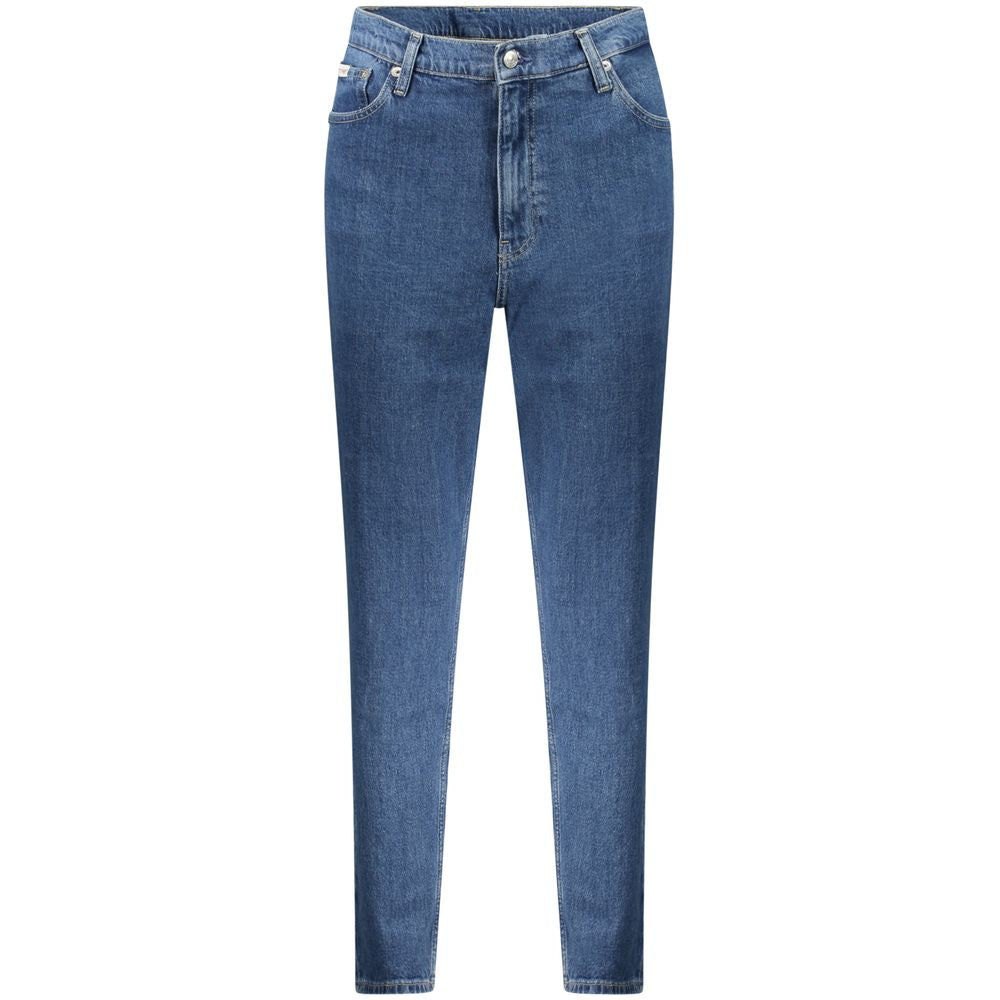 Calvin Klein - Classic High-Rise Mom Jeans - Blue Calvin Klein