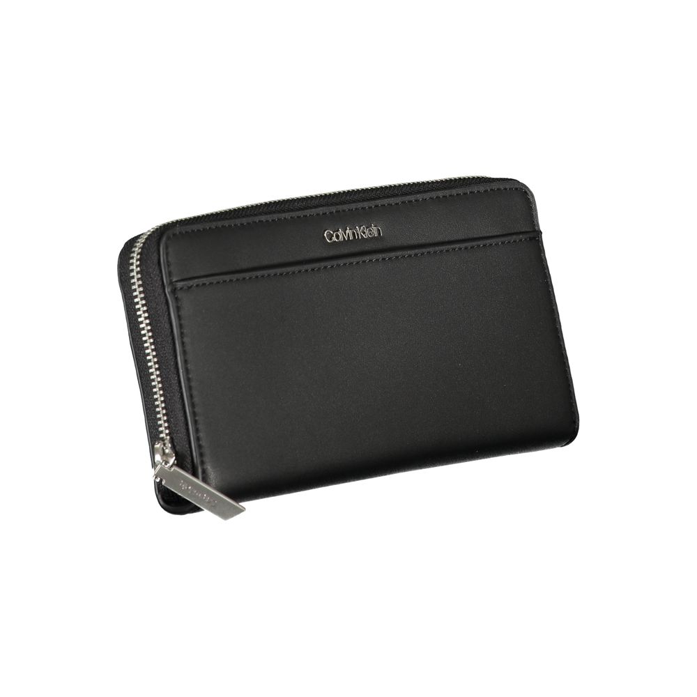 Calvin Klein - Elegant RFID Secure Zip Wallet - Black Calvin Klein