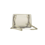 Calvin Klein - Structured Chain Handle Shoulder Bag - Beige Calvin Klein