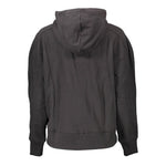 Calvin Klein - Relaxed Organic Cotton Pullover Hoodie with Logo Embroidery - Black Calvin Klein