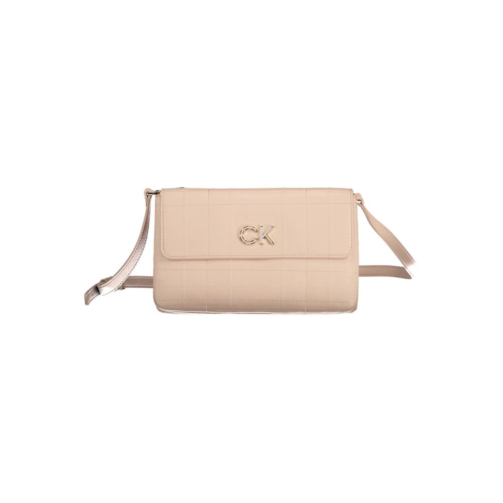 Calvin Klein - Sleek Quilted Crossbody Bag with Removable Strap - Pink Calvin Klein