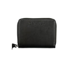 Calvin Klein - Sleek Recycled Polyester Zip Wallet with Wrist Strap - Black Calvin Klein