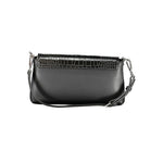 Calvin Klein - Structured Croc-Effect Shoulder Bag - Black Calvin Klein