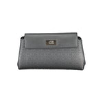 Calvin Klein - Sleek Monogram Logo Adjustable Shoulder Bag - Black Calvin Klein