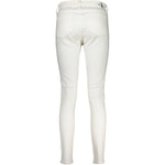 Calvin Klein - Crisp White Cotton Skinny Jeans - White Calvin Klein