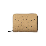 Desigual - Textured Zip-Around Compact Wallet - Brown Desigual