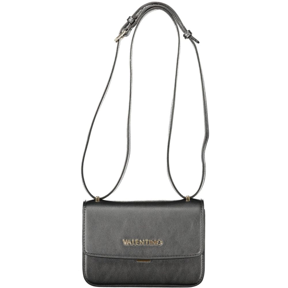 Valentino - Sleek Polyethylene Crossbody Handbag - Black Mario Valentino