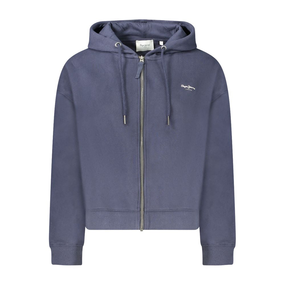 Pepe Jeans - Classic Zip-Up Hoodie - Blue Pepe Jeans