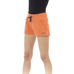Just Cavalli - Bold Cotton Drawstring Lounge Shorts - Orange Just Cavalli
