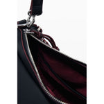 Desigual - Bold Relief Print Structured Shoulder Bag - Black Desigual