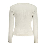 Pepe Jeans - Polished Ribbed Knit Fitted Sweater - Grey Pepe Jeans