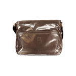 Laura Biagiotti - Polished Metallic Structured Shoulder Bag - Bronze Laura Biagiotti