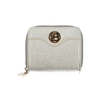Laura Biagiotti - Sleek Textured Zip-Around Wallet - Grey Laura Biagiotti