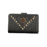 Laura Biagiotti - Sophisticated Studded Polyethylene Wallet - Black Laura Biagiotti