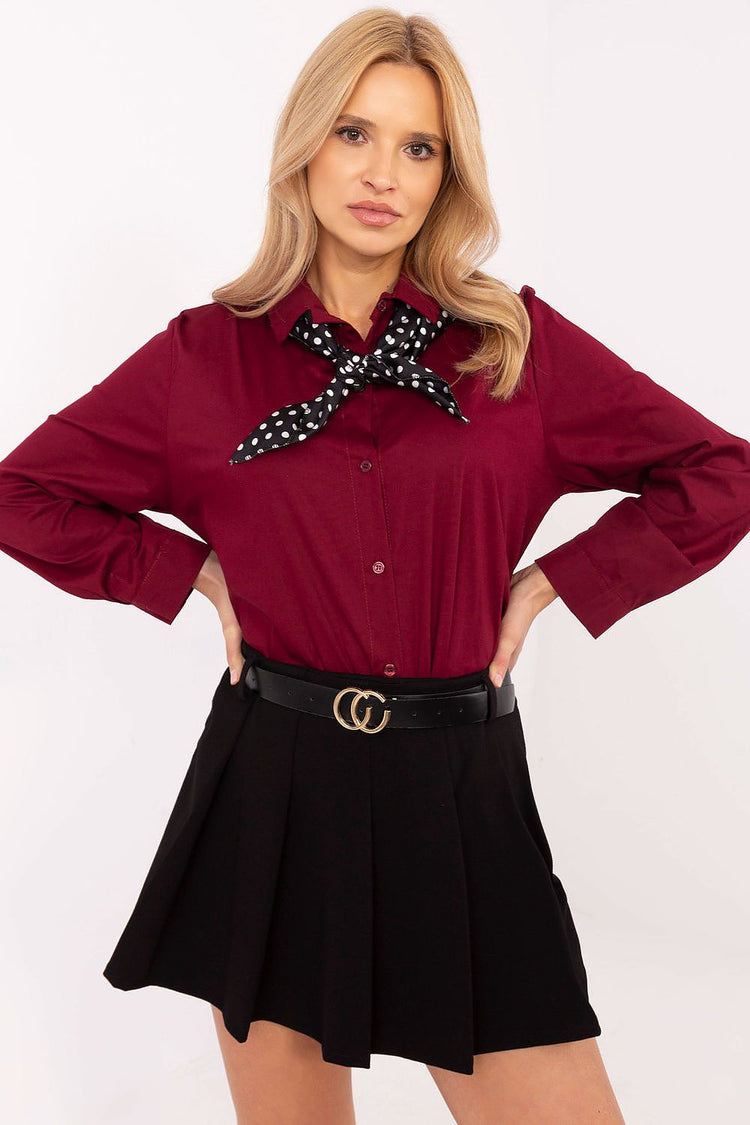  Langärmeliges Hemd Modell 204365 Italy Moda 