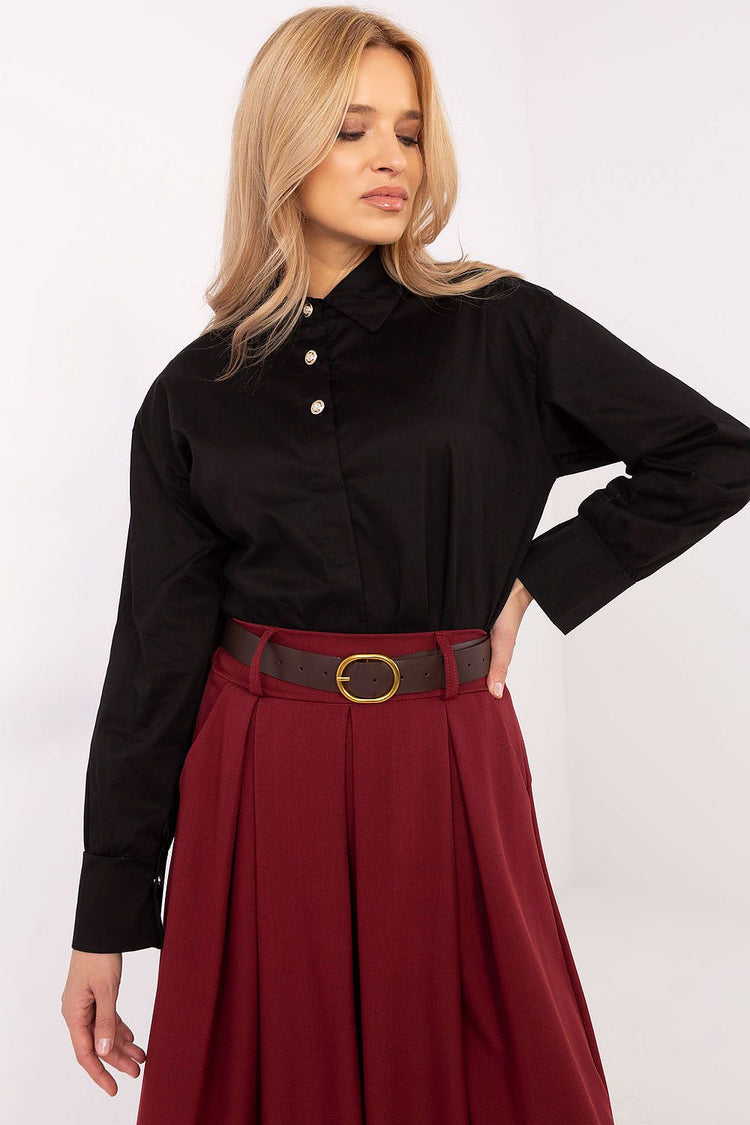  Langärmeliges Hemd Modell 204367 Italy Moda 