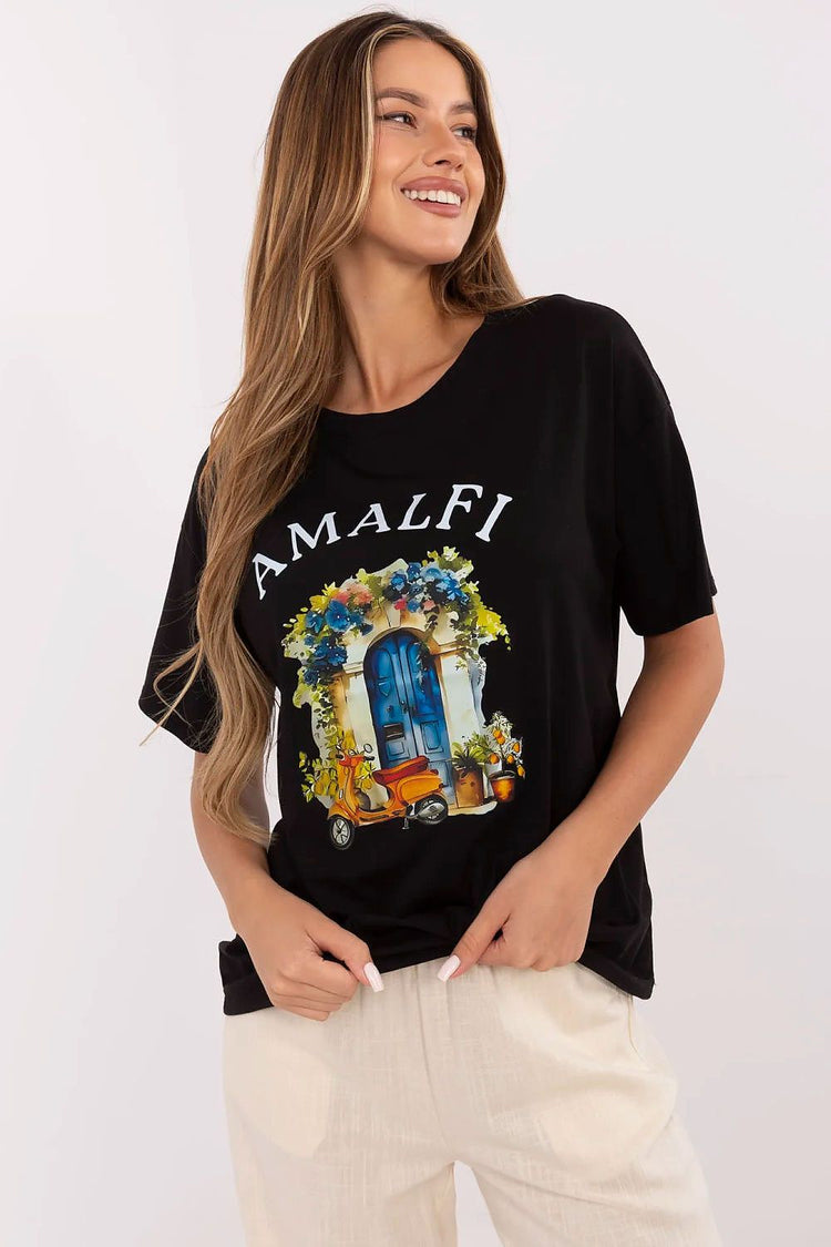  T-Shirt-Modell 213257 Italy Moda 