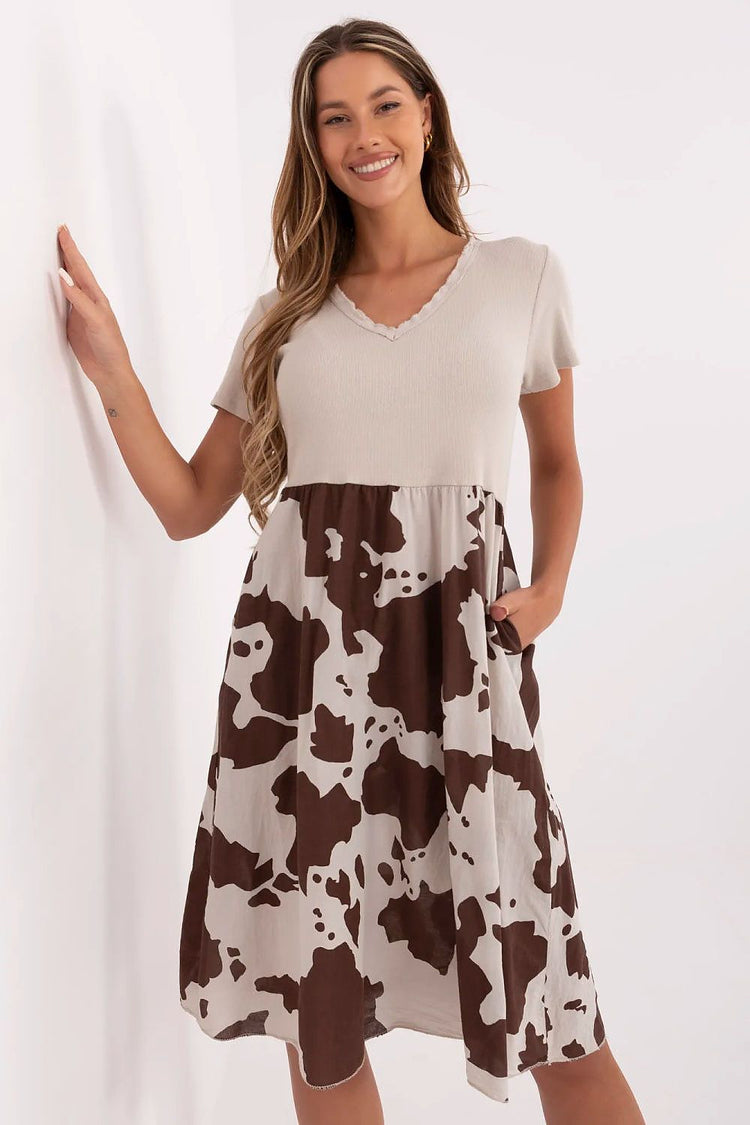  Tageskleid Modell 213802 Italy Moda 