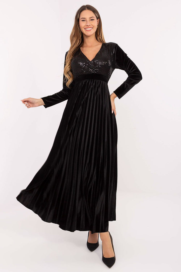  Langes Kleid Modell 220049 Italy Moda 