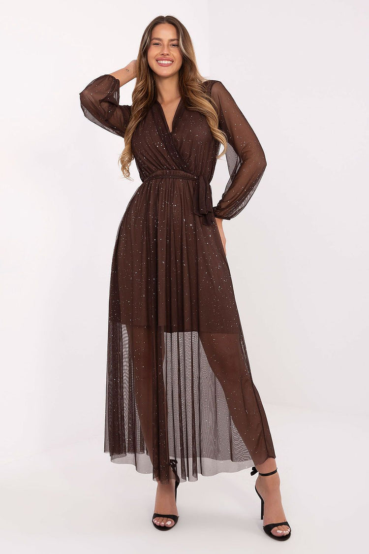  Langes Kleid Modell 220289 Italy Moda 