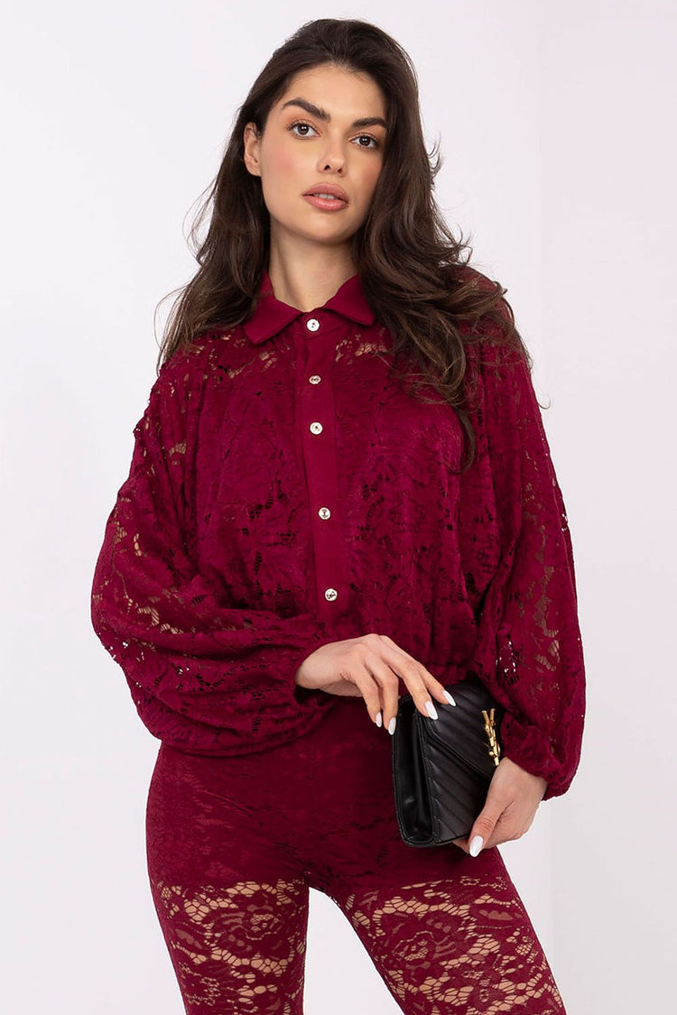  Langarmhemd Modell 221296 Italy Moda 