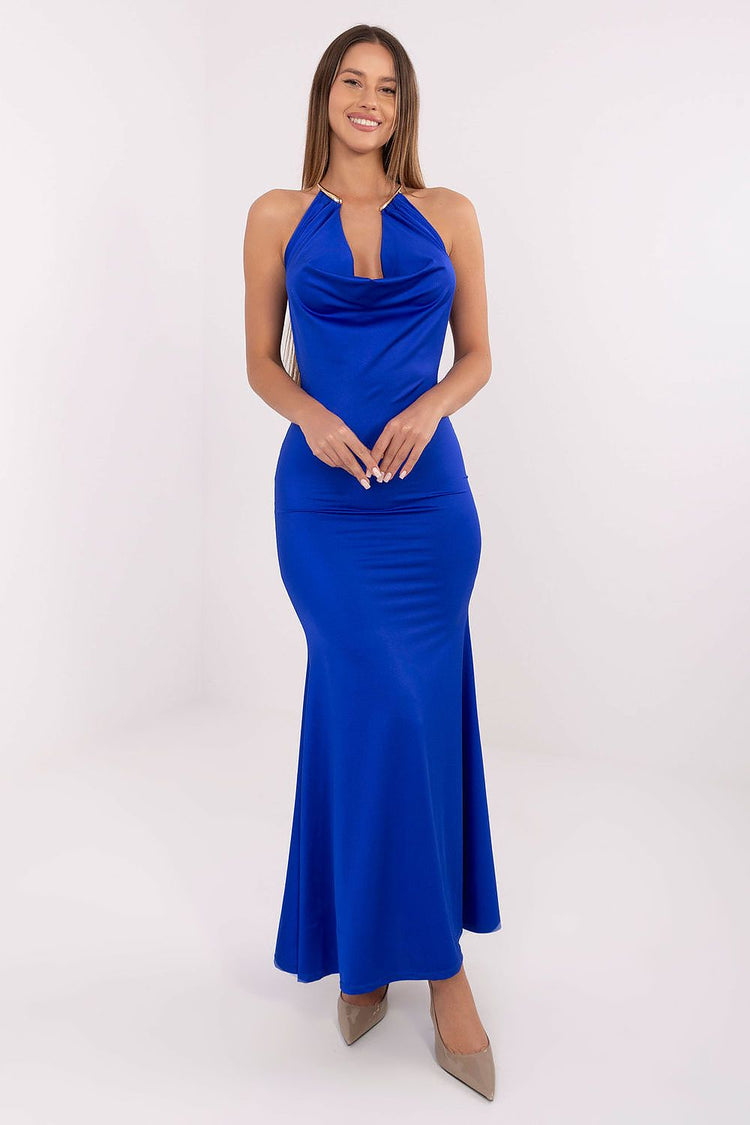  Langes Kleid Modell 221319 Italy Moda 