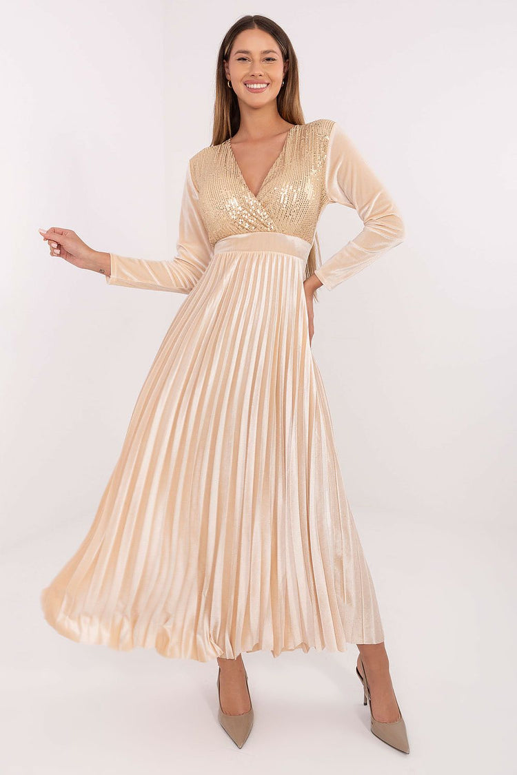  Langes Kleid Modell 222165 Italy Moda 