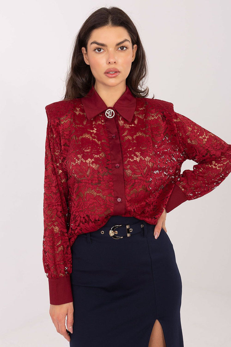  Langärmliges Hemd Modell 222319 Italy Moda 