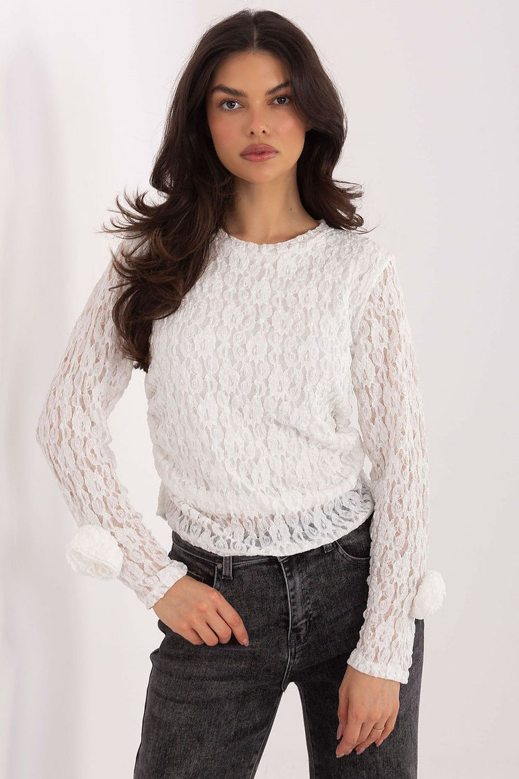 Spitzenbluse Modell 222456 Italy Moda 