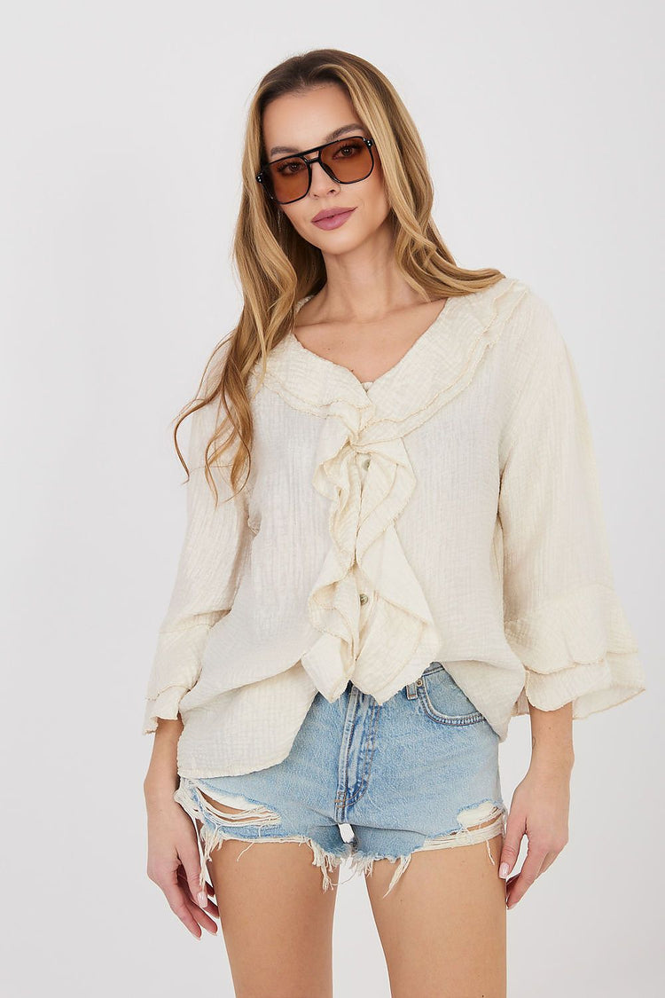  Langarmhemd Modell 225519 Italy Moda 